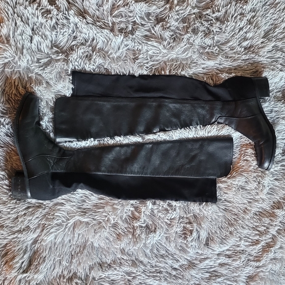 Stuart Weitzman 5050 over the knee black boot 36 US 5.5 - Picture 3 of 7